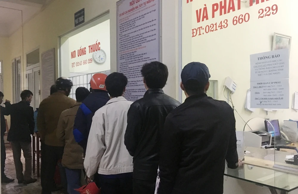 Đột phá trong công tác cai nghiện ma tuý ảnh 2.JPG