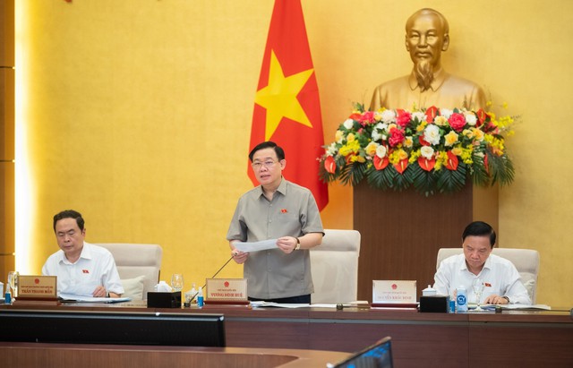 UBTVQH cho ý kiến 2 dự án Luật; thông qua Nghị quyết sắp xếp đơn vị hành chính cấp huyện, cấp xã - Ảnh 3.