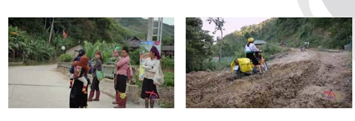 Cảnh trong phim “Những đôi chân không mỏi” của đạo diễn Đào Đức Thanh.