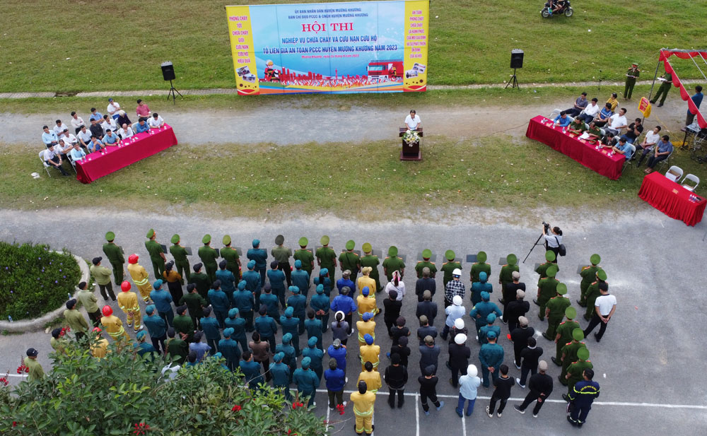 Quang cảnh hội thi. Quang cảnh Hội thi.JPG