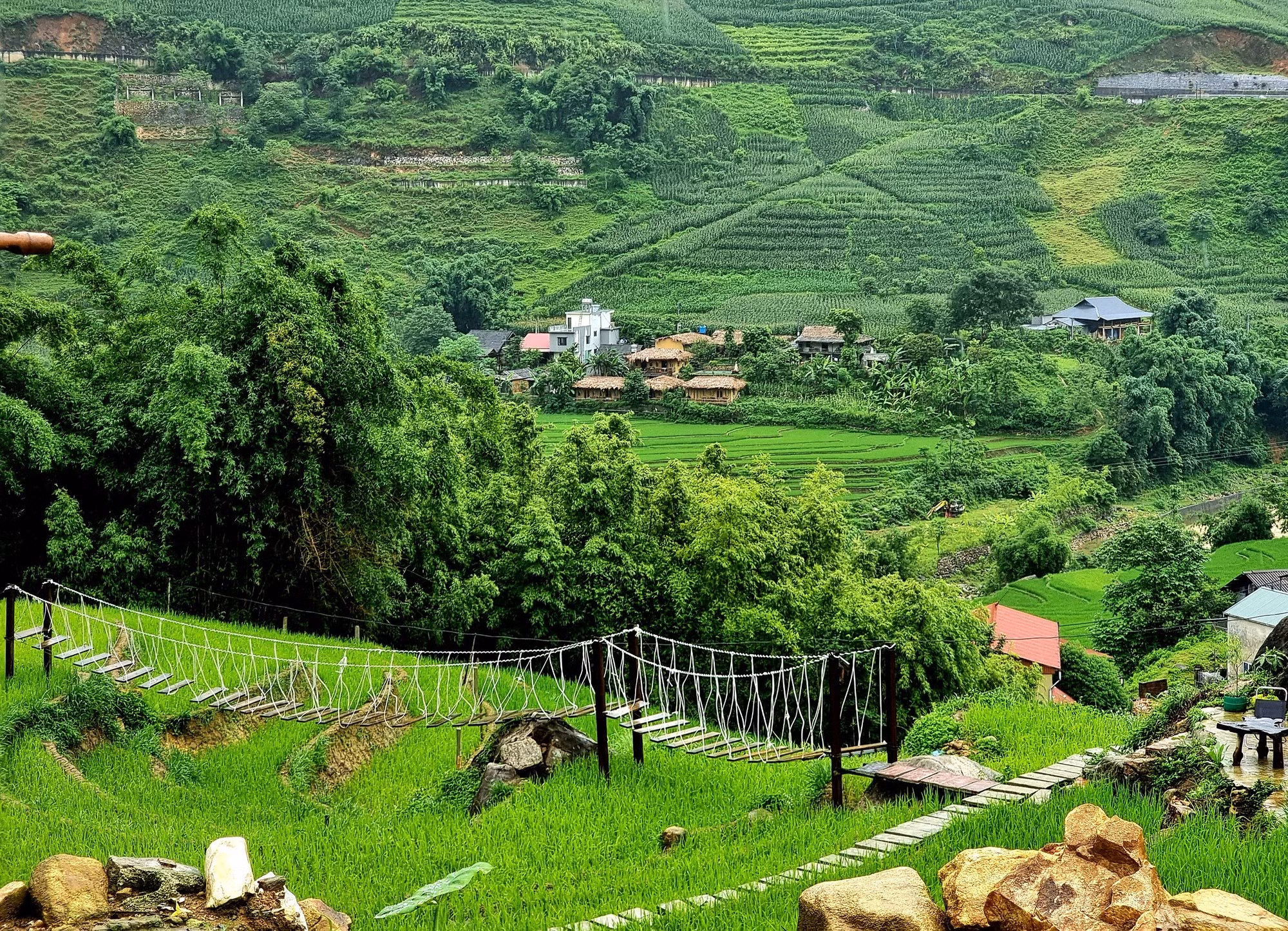 Tả Van vẫn mang một vẻ đẹp nên thơ, bình dị.