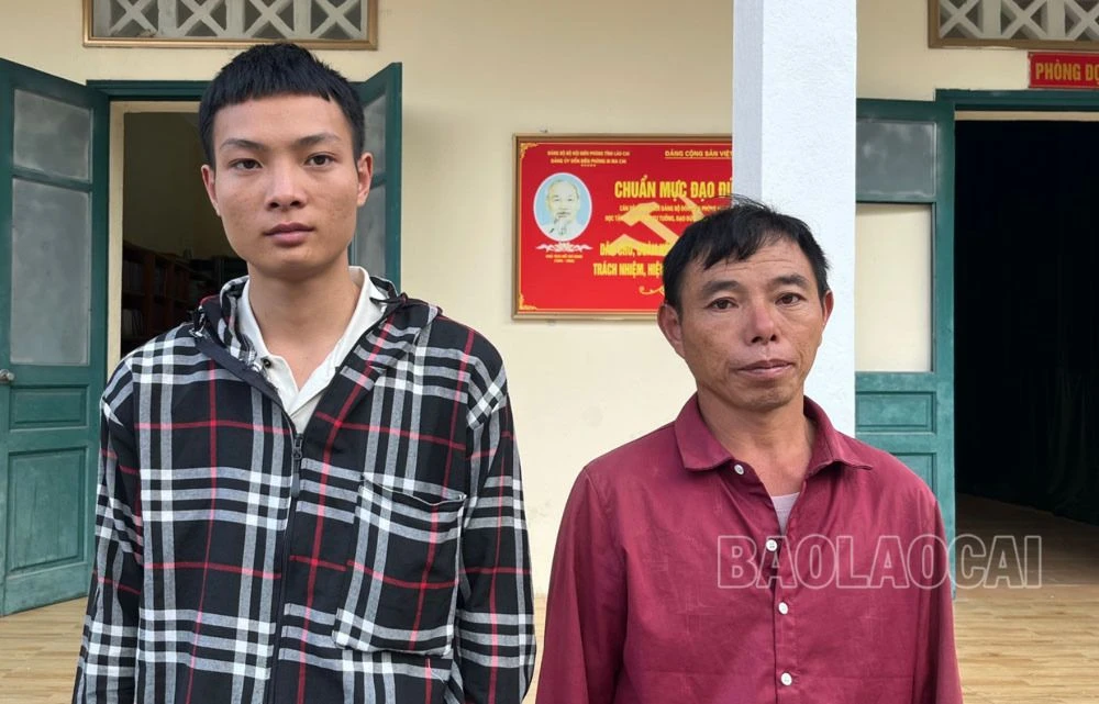 Gai đối tượngVảng Sín Hòa và Vảng Ỷ Hai nhận tiền công 200NDT để đưa người nhập cảnh trái phép vào Việt Nam.jpg