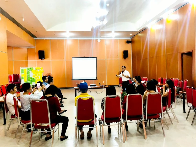 Các học viên tham gia hội thảo được trang bị kiến thức về bình đẳng giới trong các lĩnh vực quản lý, hành chính công, y tế, giáo dục, kinh tế.