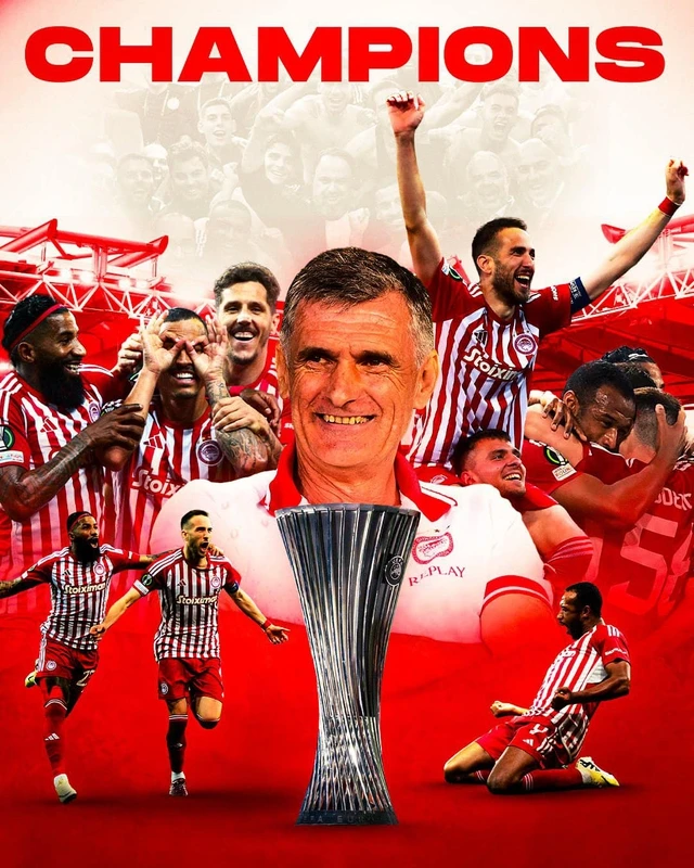 Olympiakos đi vào lịch sử.