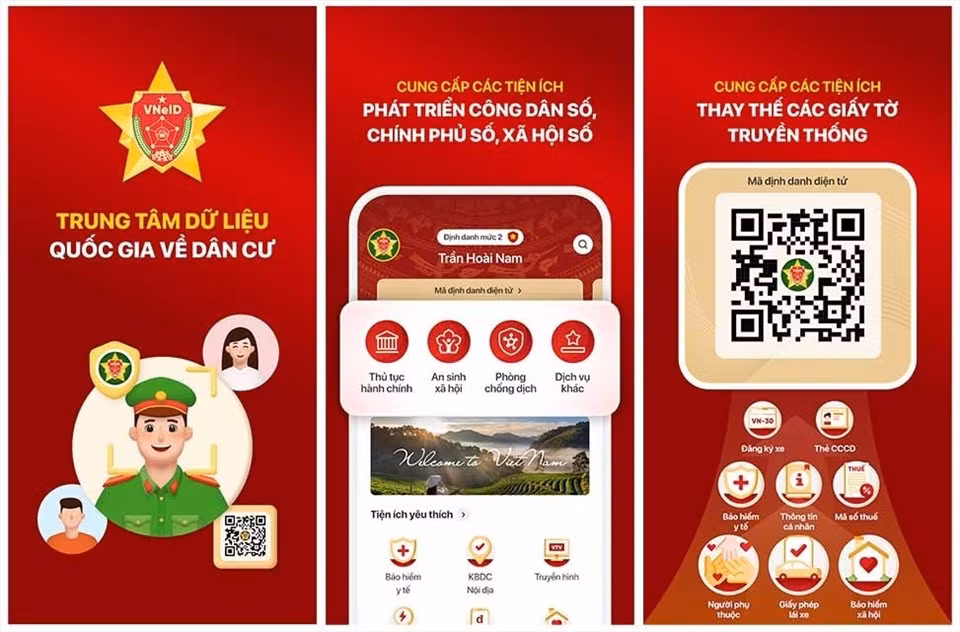 Sử dụng duy nhất tài khoản VNeID khi thực hiện dịch vụ công trực tuyến từ ngày 1/7/2024.