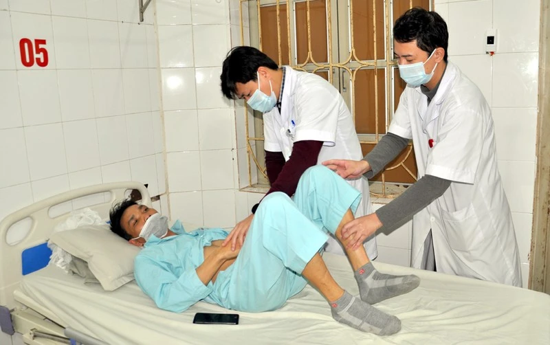 Khám bệnh tại Bệnh viện đa khoa tỉnh Yên Bái.