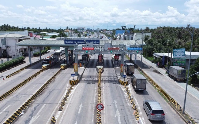Trạm thu phí cầu Rạch Miễu nằm trên Quốc lộ 60 (Km 7+555), xã An Khánh, huyện Châu Thành, tỉnh Bến Tre.
