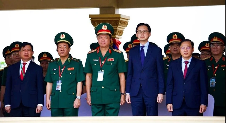 Đoàn đại biểu Việt Nam tham dự sự kiện.
