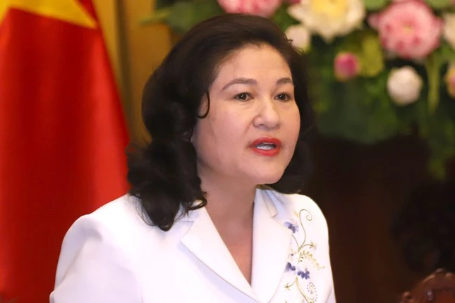 Thứ trưởng Bộ LĐTB&amp;XH Nguyễn Thị Hà.