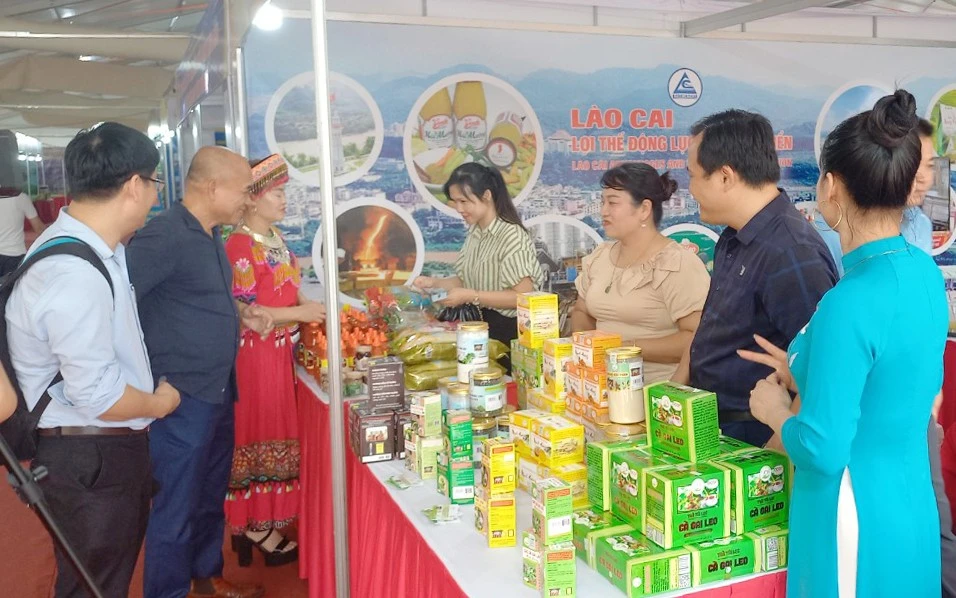 Thông qua chương trình khuyến công, Lào Cai hỗ trợ phát triển sản xuất, tiêu thụ cho sản phẩm công nghiệp nông thôn.