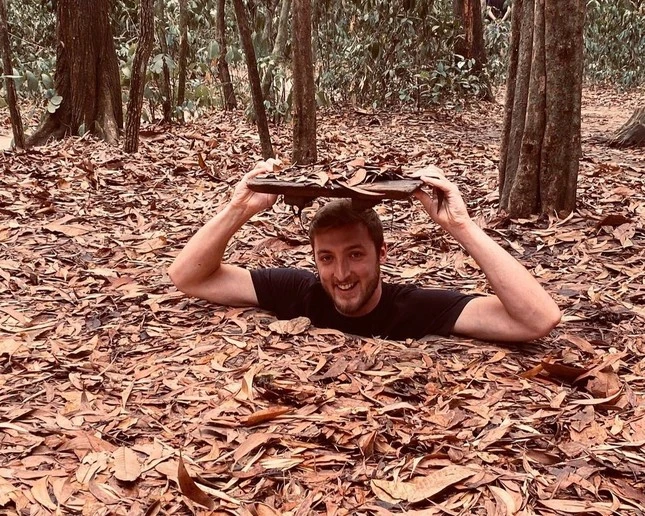 Địa đạo Củ Chi được du khách trong nước và quốc tế yêu thích.