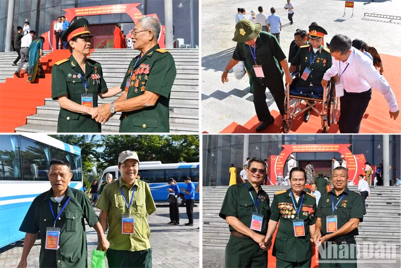 Các đại biểu dự Hội nghị biểu dương người có công với cách mạng tiêu biểu toàn quốc năm 2023 tại Thừa Thiên Huế, tháng 7/2023.