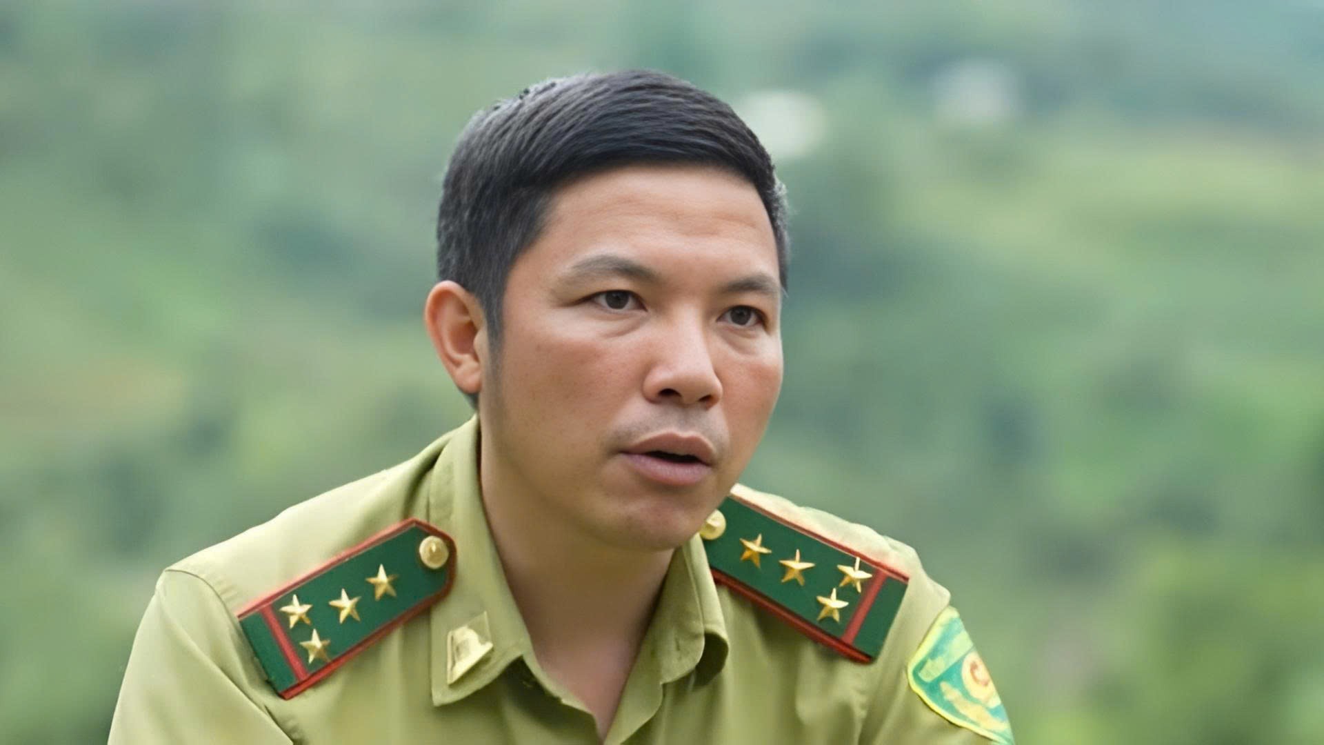Anh Lê Tiến Dũng - Trạm trưởng Trạm Kiểm lâm số 4, Hạt Kiểm lâm Hoàng Liên. 1000059873.jpg