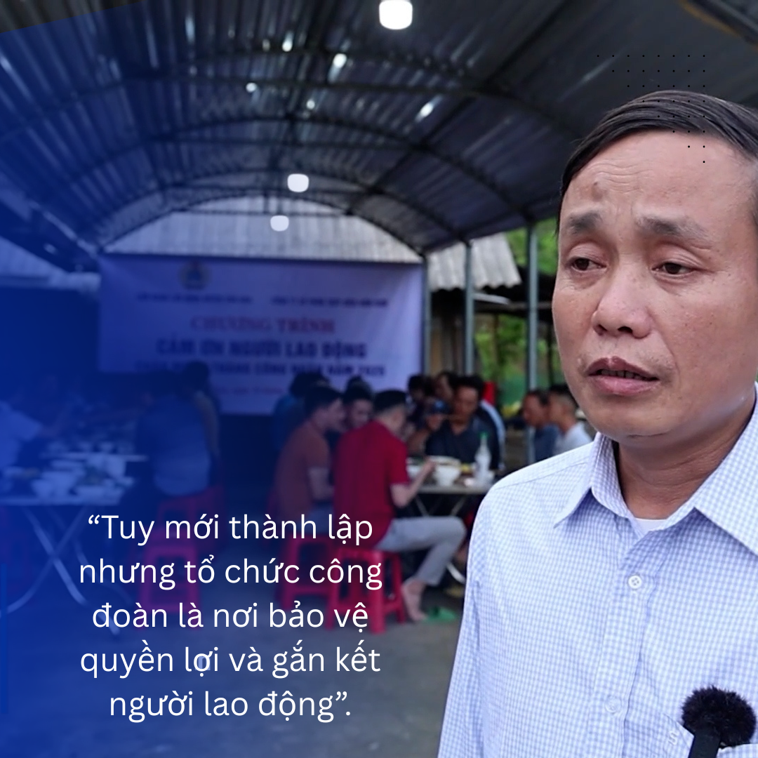 - លោក ឡា ក្វាងហ៊ុយ សមាជិកនៃសហជីពរបស់ក្រុមហ៊ុនបានចែករំលែក - modern-blue-interview-carousel-instagram-post.png