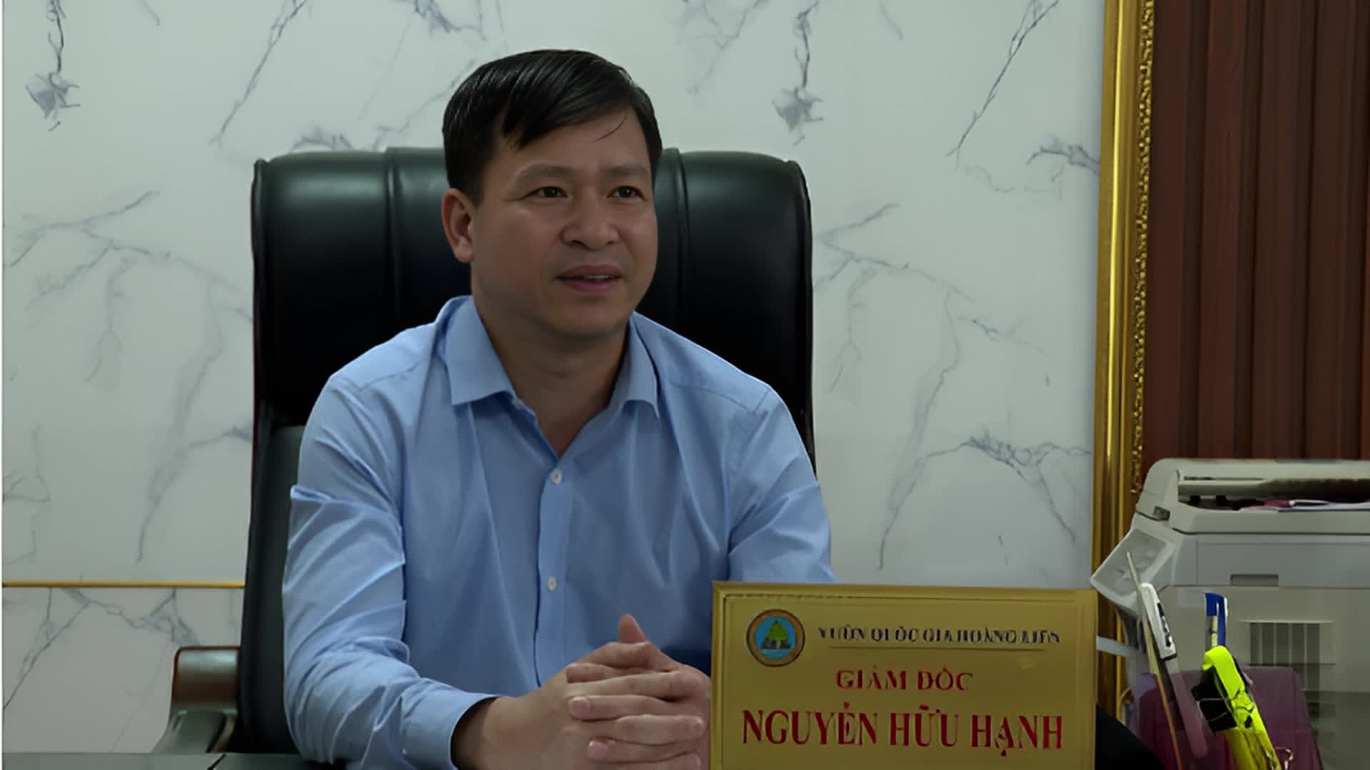 Ông Nguyễn Hữu Hạnh - Giám đốc Vườn Quốc gia Hoàng Liên. 0915-41.jpg