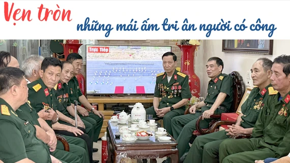 Vẹn tròn những mái ấm tri ân người có công