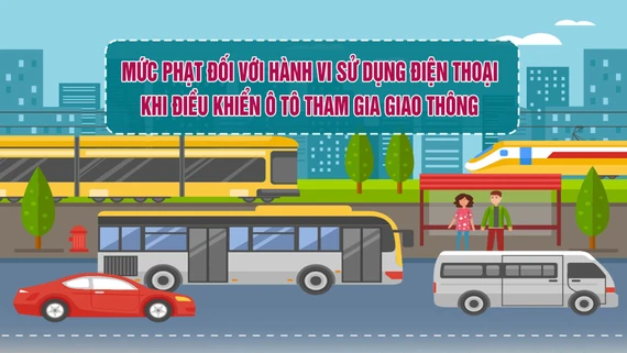 Mức phạt đối với hành vi sử dụng điện thoại khi điều khiển phương tiện tham gia giao thông