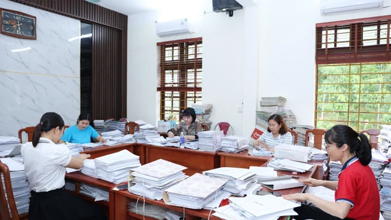 Không để mất mát, tiêu hủy trái phép tài liệu khi sắp xếp tổ chức bộ máy
