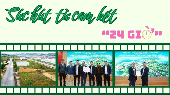 Sức hút từ cam kết "24 giờ"