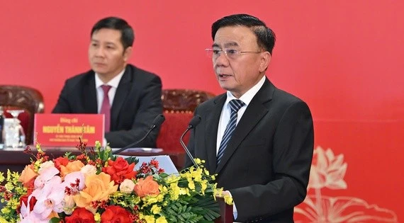 Thường trực Ban Bí thư chủ trì họp báo quốc tế về Đại hội XIV của Đảng