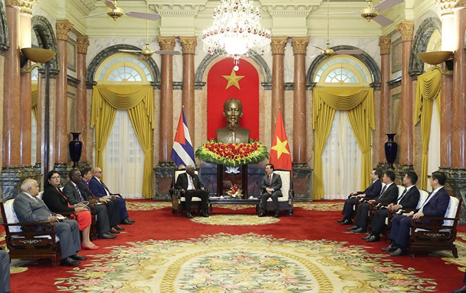 Chủ tịch Quốc hội Cuba hội kiến Chủ tịch nước Võ Văn Thưởng ảnh 2 Chủ tịch Quốc hội Cuba hội kiến Chủ tịch nước Võ Văn Thưởng ảnh 2