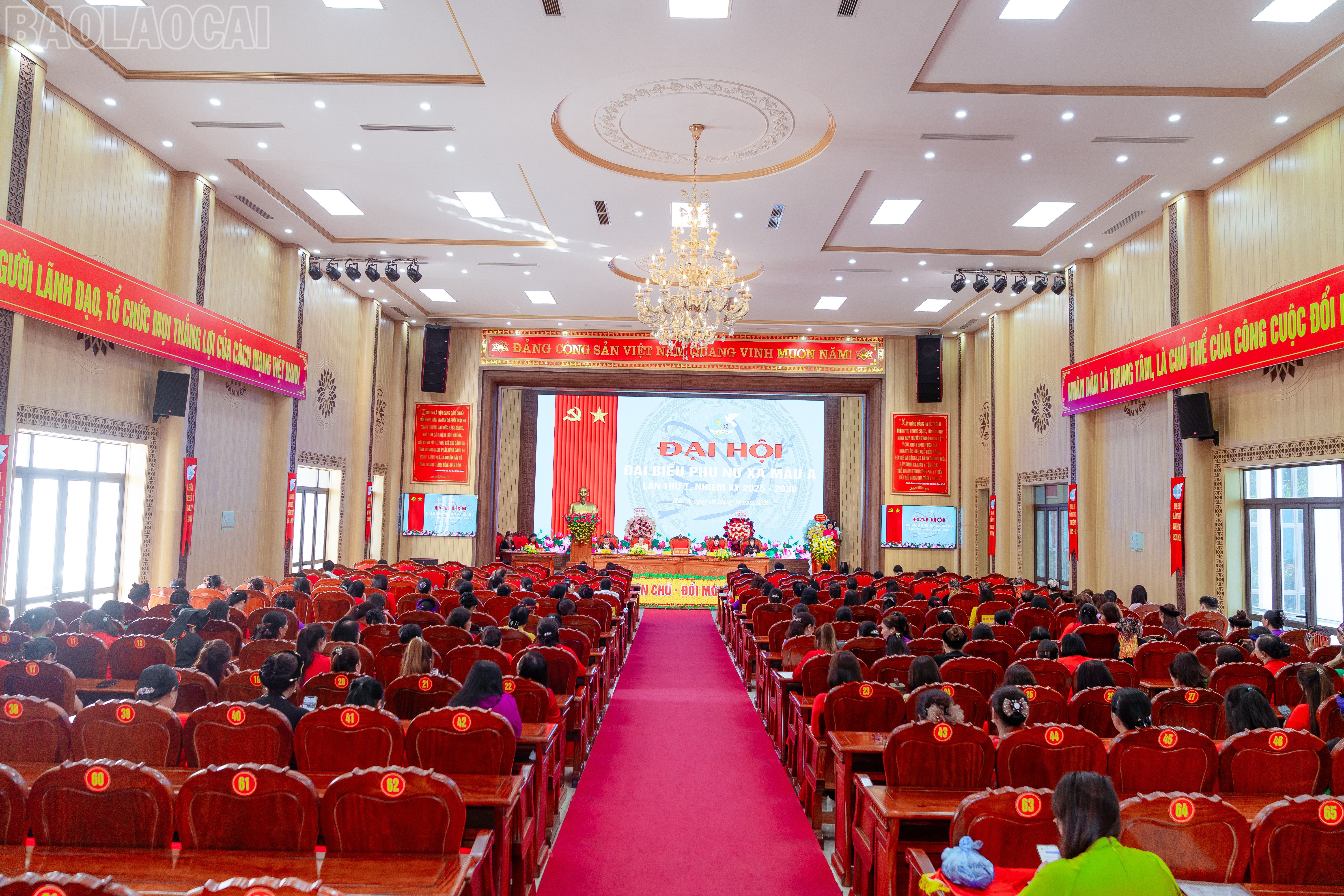 Quang cảnh đại hội. baolaocai-tl_img-6498.jpg