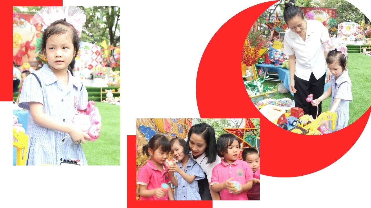 Bé Mai Quỳnh Anh ấm áp bên vòng tay cô giáo và các bạn. doc-sach-3.jpg