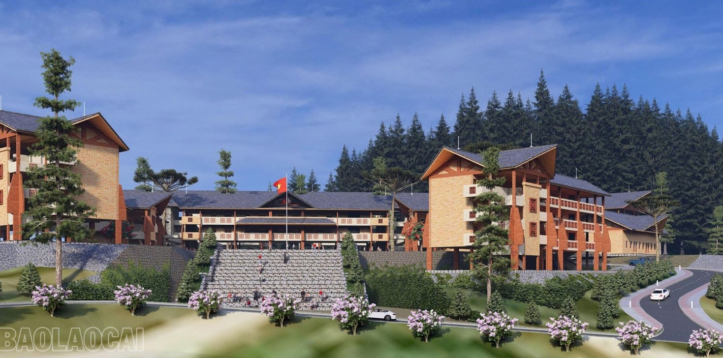 The model of Pha Long Ethnic Boarding Primary and Secondary School. image-12.jpg