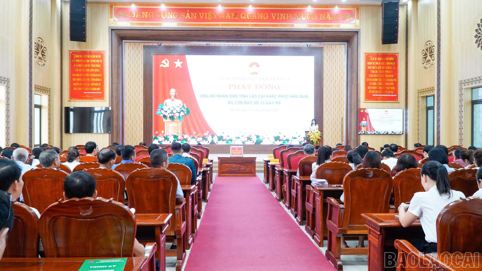 Toàn cảnh buổi lễ phát động.