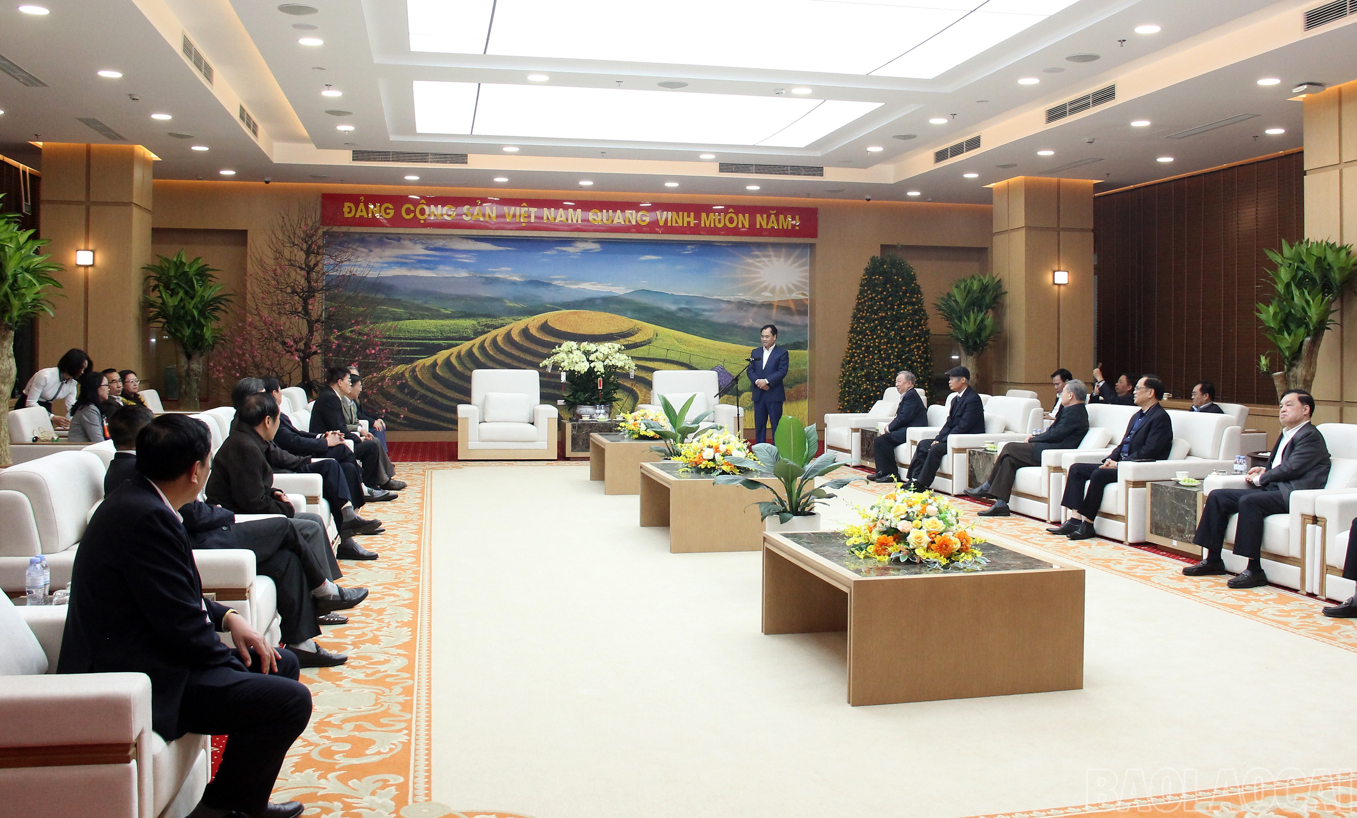 Quang cảnh buổi gặp mặt.