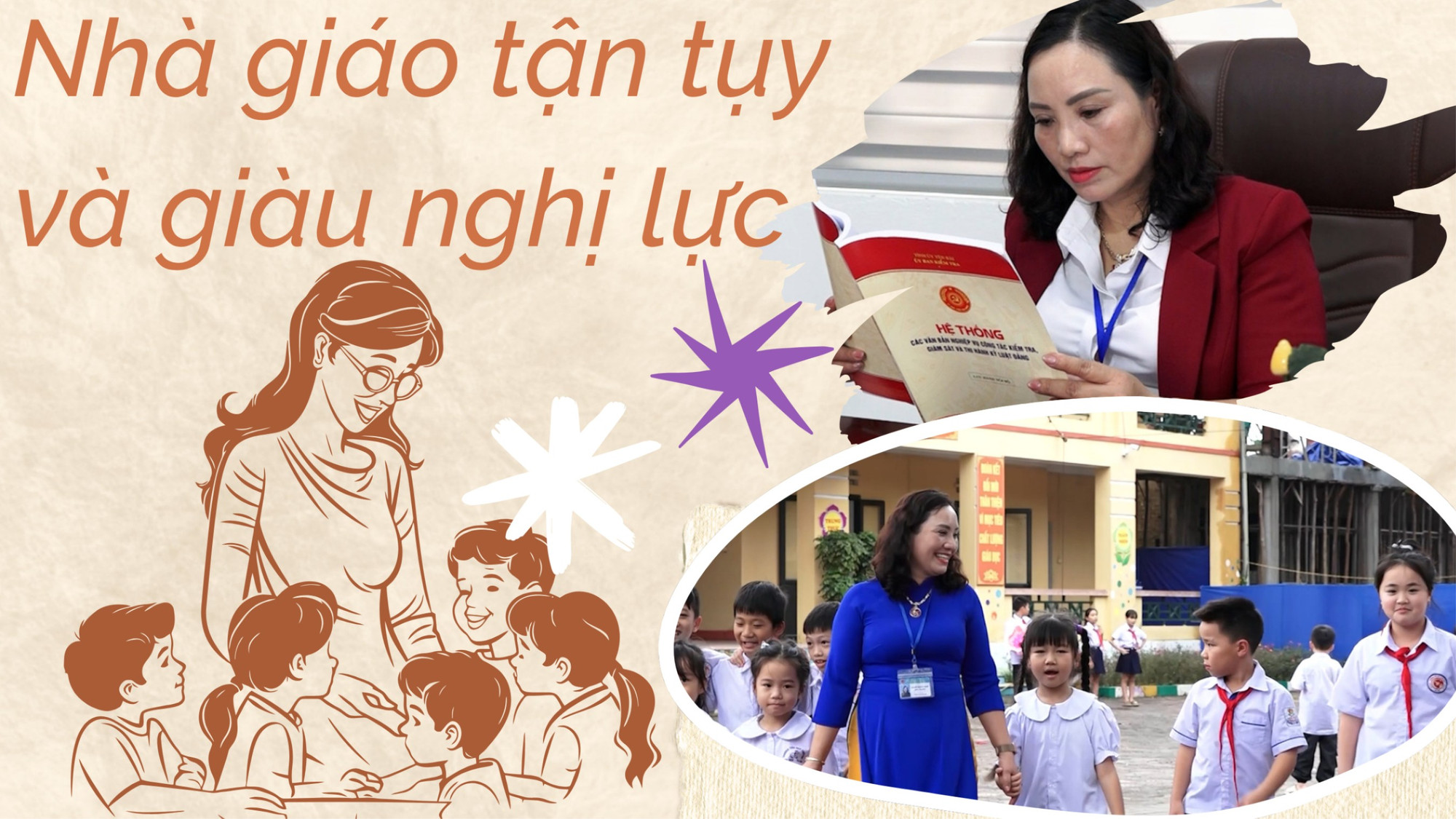 Nhà giáo tận tụy và giàu nghị lực 