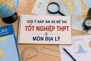 Cập nhật đề thi, đáp án môn Địa lý tốt nghiệp THPT 2026 nhanh mới nhất