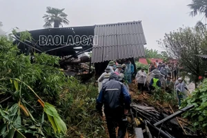 Mưa lớn gây nhiều thiệt hại tại Bát Xát