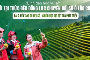 Bài 2: Nền tảng dữ liệu số - Chiến lược tạo đột phá phát triển