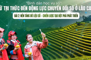 Bài 2: Nền tảng dữ liệu số - Chiến lược tạo đột phá phát triển