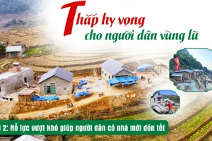 Bài 2: Nỗ lực vượt khó giúp người dân có nhà mới đón tết
