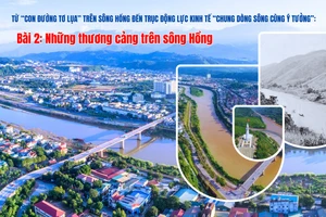 Từ con đường tơ lụa trên sông Hồng đến trục kinh tế động lực “chung dòng sông cùng ý tưởng”: Bài 2: Những thương cảng trên sông Hồng
