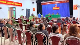 Toà án nhân dân Khu vực I - Lào Cai xét xử lưu động 6 vụ án hình sự về ma tuý