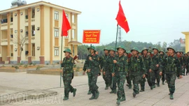 Lực lượng vũ trang tỉnh thi đua sôi nổi chào mừng đại hội đảng các cấp