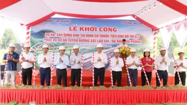 Khởi công xây dựng khu tái định cư cho Dự án đường sắt Lào Cai - Hà Nội - Hải Phòng