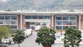 Gần 10 triệu USD kim ngạch xuất - nhập khẩu qua Cửa khẩu Kim Thành dịp Tết