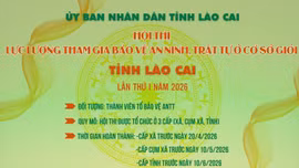 Tổ chức Hội thi lực lượng tham gia bảo vệ an ninh, trật tự ở cơ sở giỏi tỉnh Lào Cai