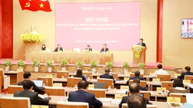 Tỉnh ủy tổng kết công tác phòng chống tham nhũng, lãng phí, tiêu cực