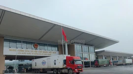 Ngày đầu năm, Cửa khẩu Kim Thành đạt kim ngạch xuất - nhập khẩu trên 3 triệu USD