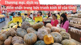 Thương mại, dịch vụ - điểm nhấn trong bức tranh kinh tế của tỉnh