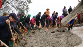 Bắc Hà phát động phong trào thi đua “Chung sức xây dựng nông thôn mới’’ và thực hiện Nghị quyết 10