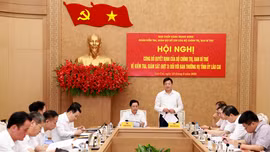 Công bố Quyết định của Bộ Chính trị, Ban Bí thư về kiểm tra, giám sát (đợt 3)