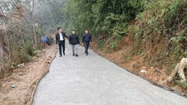 Phường Sa Pa đã khởi công 23 tuyến đường ngõ xóm trong "Chiến dịch 100 ngày đêm"