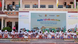 500 học sinh tham gia chương trình “Ngày hội sắc màu” năm 2024