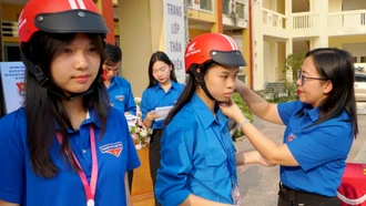 Sôi nổi các hoạt động trong Ngày hội Thanh niên với văn hóa giao thông